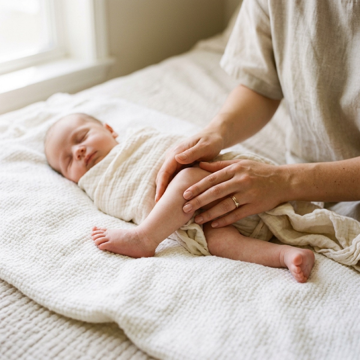 Bemutató babamasszázs foglalkozás